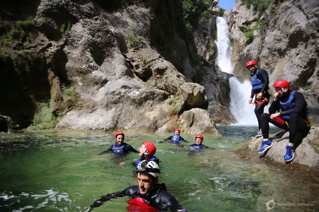 Good times canyoning in split