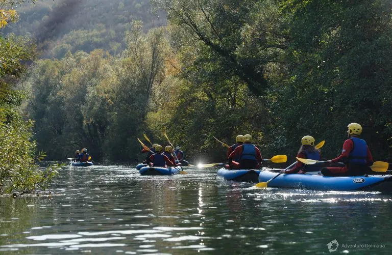 Kayak fluviale in split