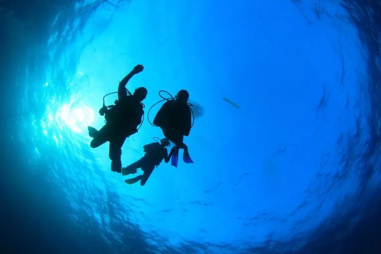Split diving