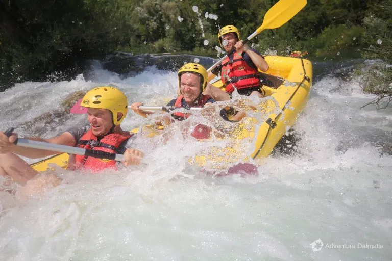 Divertimento in rafting a Spalato